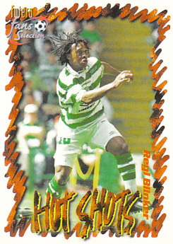 Regi Blinker Celtic Glasgow 1999 Futera Fans' Selection #53